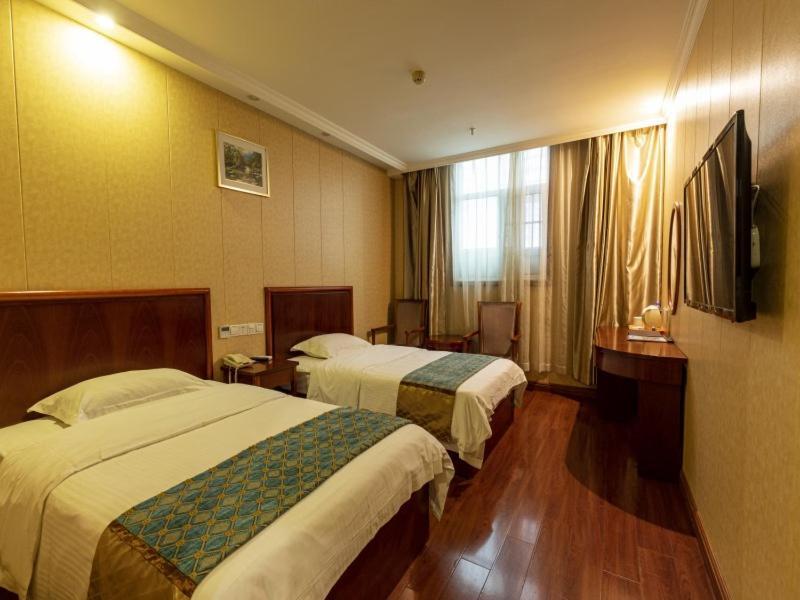 Greentree Inn Jiangsu Wuxi New District Shengang World Express Hotel Esterno foto