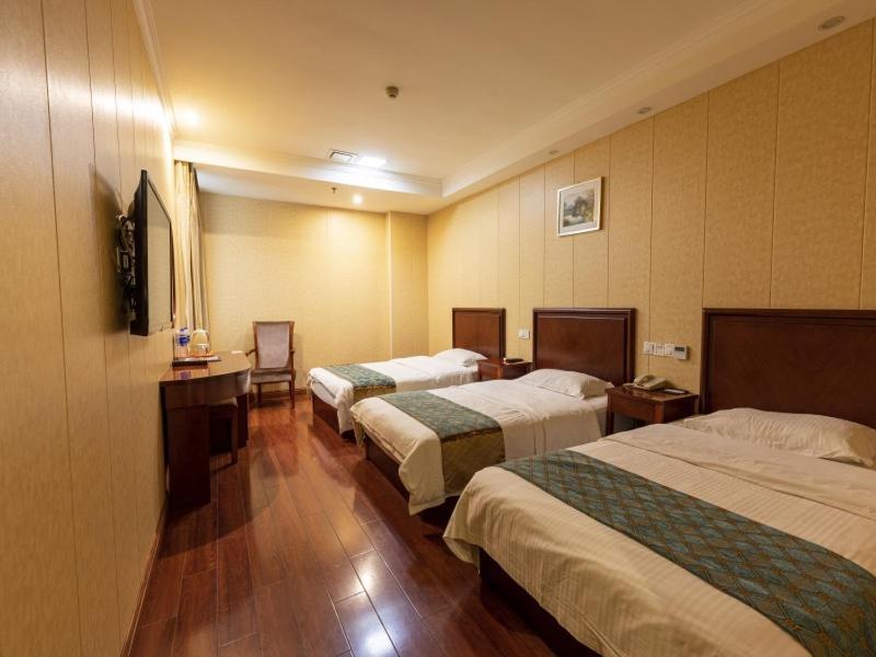Greentree Inn Jiangsu Wuxi New District Shengang World Express Hotel Esterno foto