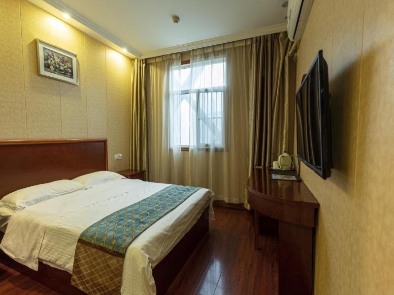 Greentree Inn Jiangsu Wuxi New District Shengang World Express Hotel Esterno foto