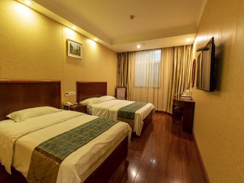 Greentree Inn Jiangsu Wuxi New District Shengang World Express Hotel Esterno foto