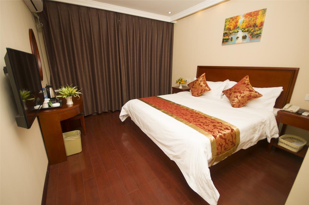 Greentree Inn Jiangsu Wuxi New District Shengang World Express Hotel Esterno foto